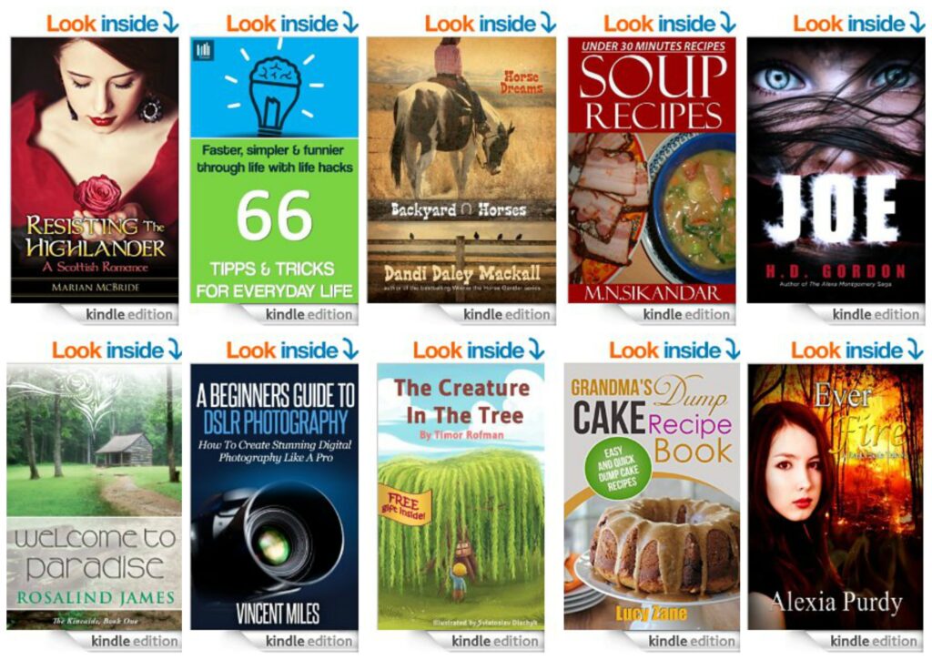 10 Free Kindle Books 9-2-14