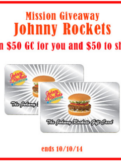 JOhnny Rockets Gift Cards