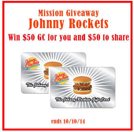 Johnny Rockets Giveaway