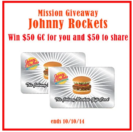 Johnny Rockets Giveaway