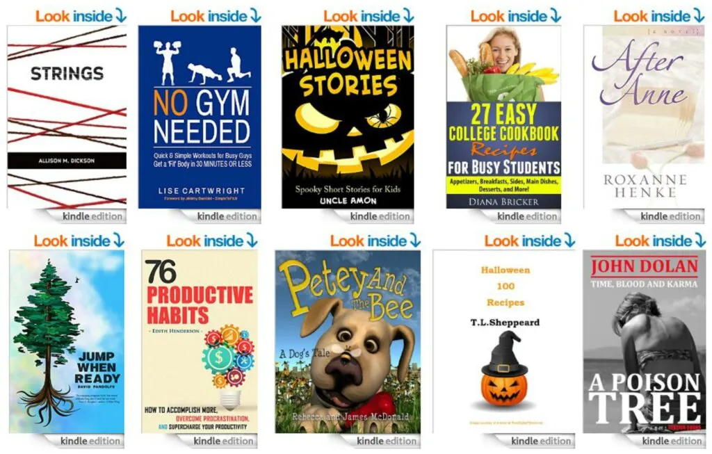 10 Free Kindle Books 10-2-14