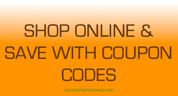 Online Coupon codes