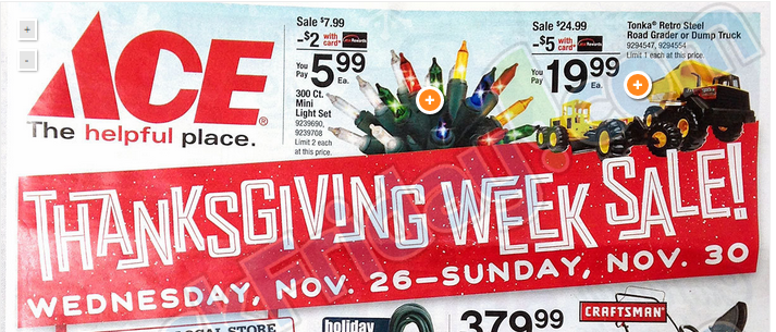 Preview the Highlights of the Ace Hardware Black Friday Deals and Ad ...