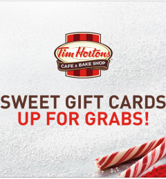 Tim Hortons Menu & Giveaway