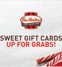 Tim Hortons Menu & Giveaway