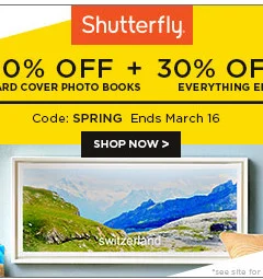ShutterFly Coupon Codes