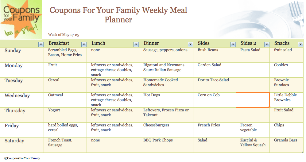 Meal Plan