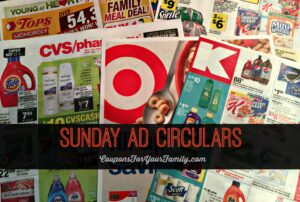 Sunday Circulars and Sales Ad