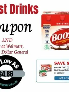 Boost Drinks coupon