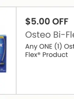 Osteo bi flex coupon