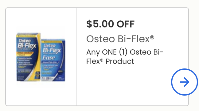 Osteo bi flex coupon