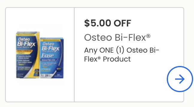 Osteo bi flex coupon