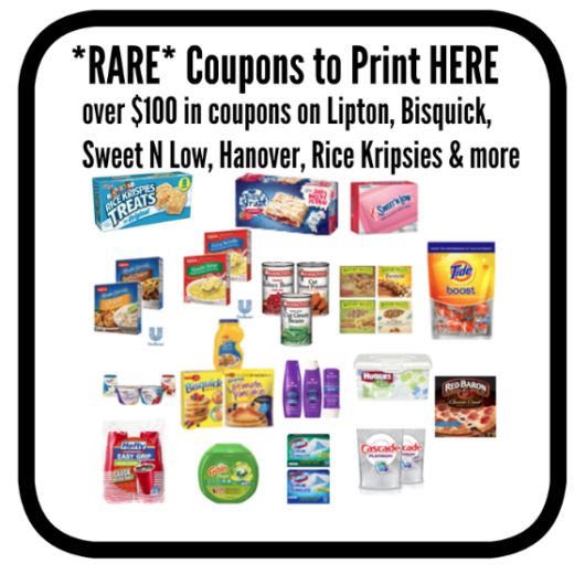 RARE Coupons to Print Sept 2 Lipton Secrets, Bisquick, Sweet N Low