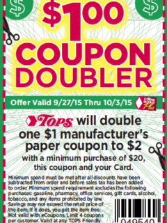 TOps MArkets Dollar Doublers