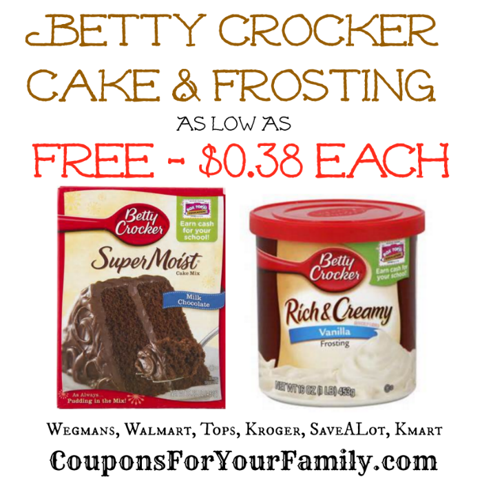 Betty Crocker Cake Mix Coupons Walmart Betty Crocker Cake Mix Coupons Walmart
