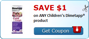 SAVE $1.00 on ANY Children’s Dimetapp® product