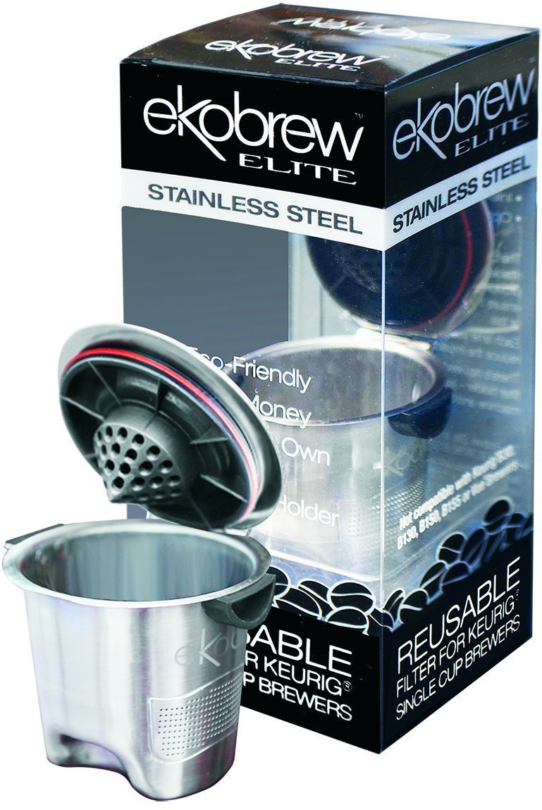 Amazon Ekobrew Stainless Steel Elite, Refillable KCup For Keurig K