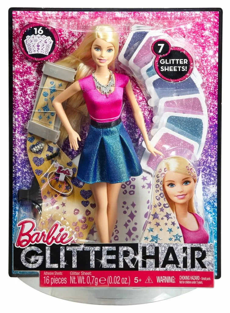 Amazon: Barbie Glitter Hair Design Doll $9.50 (Reg. $24.99)