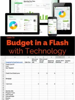 Budget in Flash with Technology