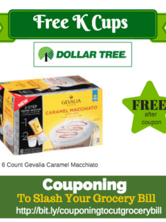 Dollar Tree Free Gevalia K Cups