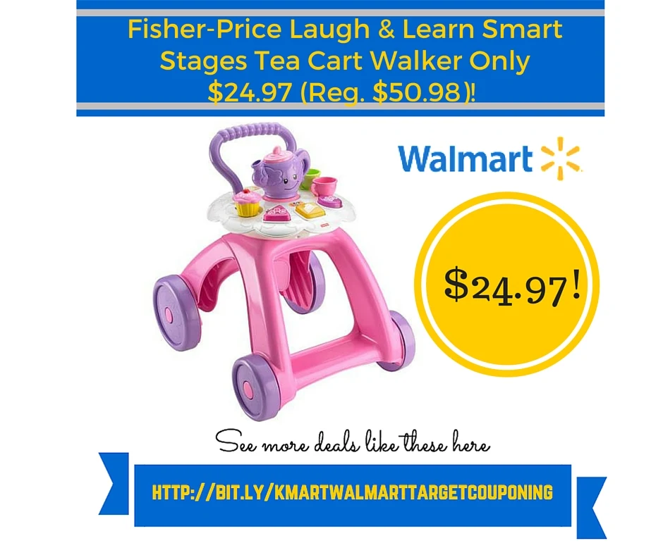 Fisher price tea deals cart walker