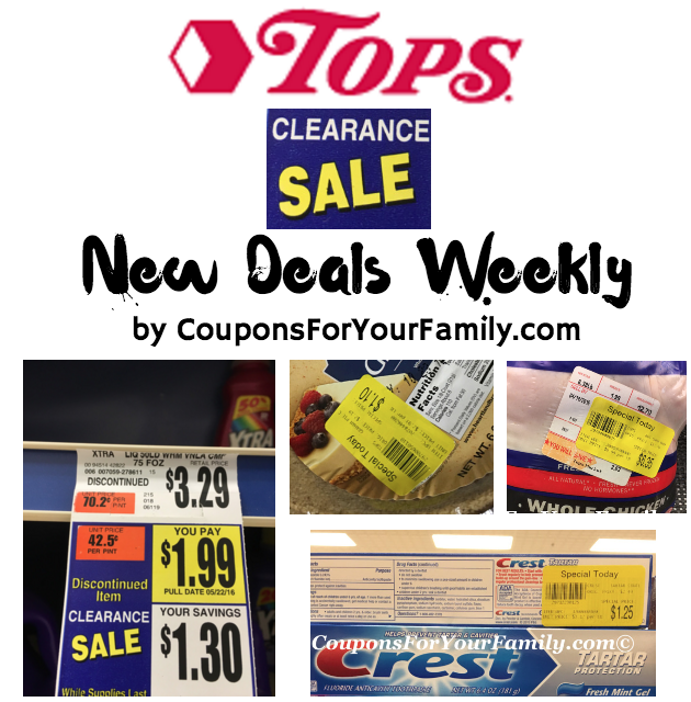 Tops Markets Clearance Deals