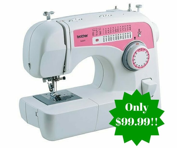 Brother XL2610 Free-Arm Sewing Machine Only $99.99 Shipped
