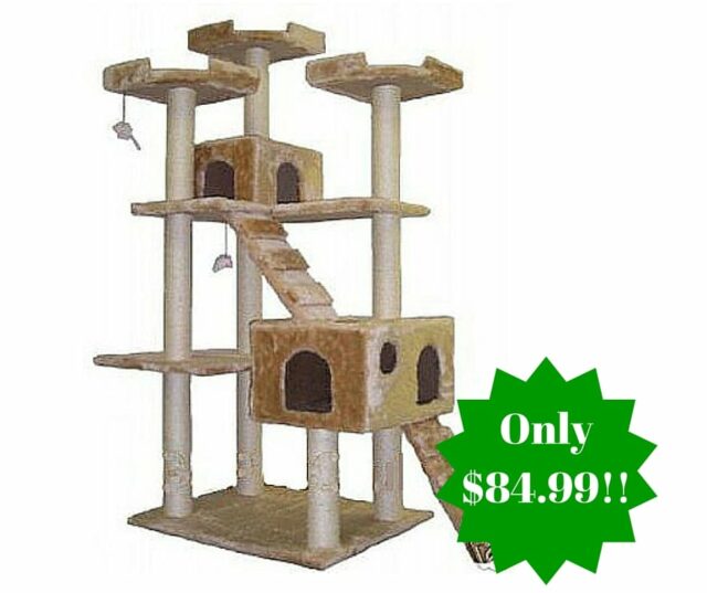 Go Pet Club Cat Tree Only 84.99 Shipped (Reg. 169.99)