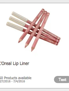 Free Loreal Lip Liner