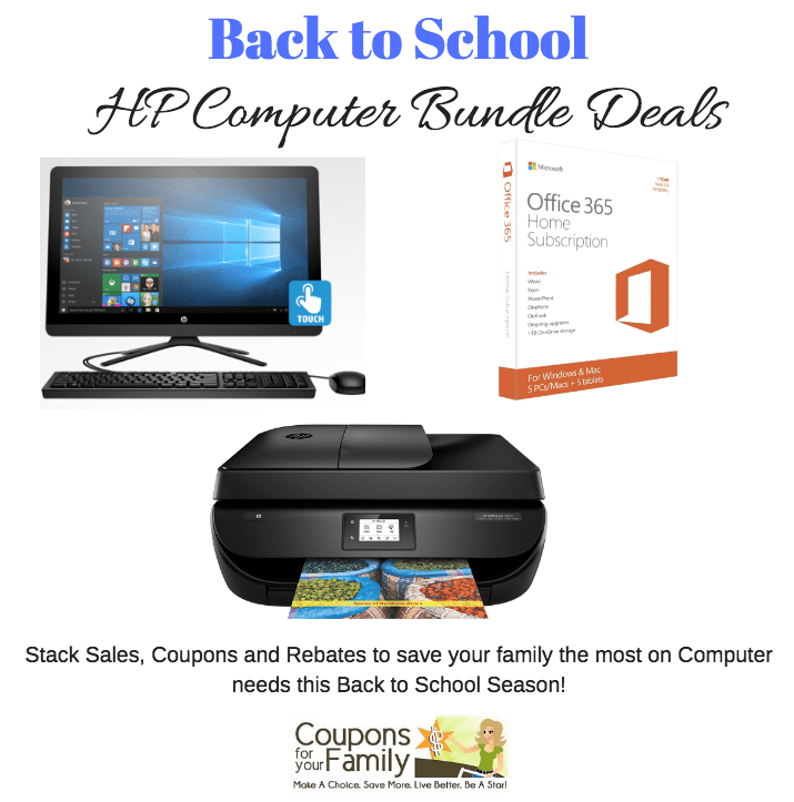 Back to School HP Computer Bundle Deals