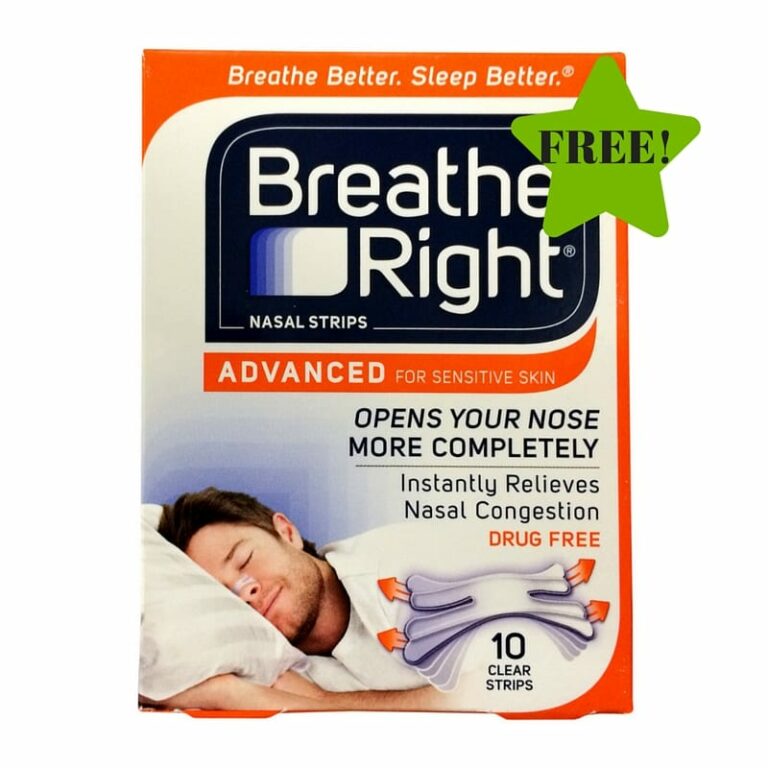 FREE Breathe Right Nasal Strips