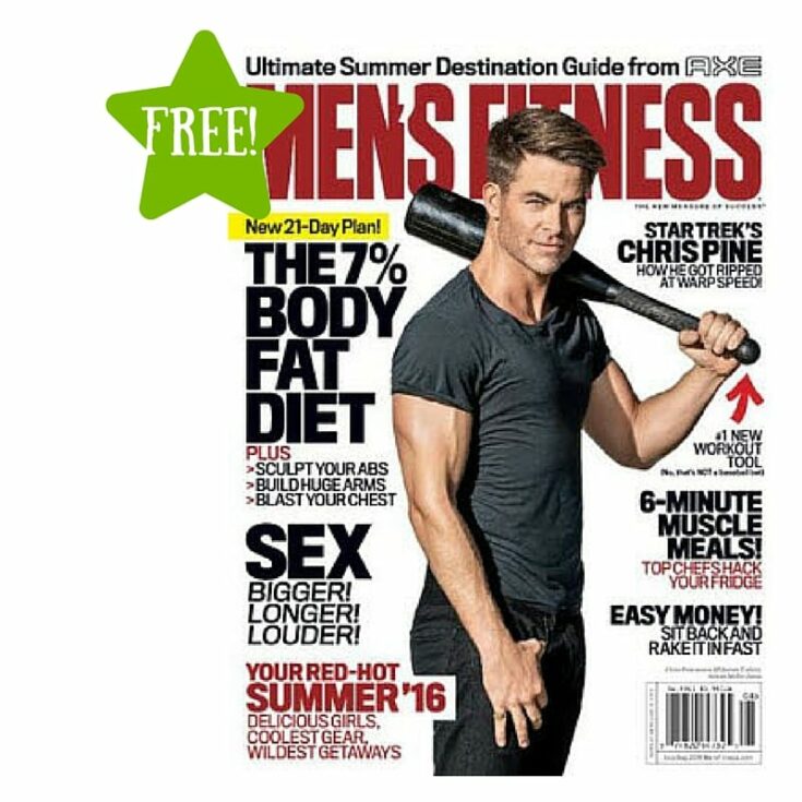 FREE Subscription To Men’s Fitness Magazine