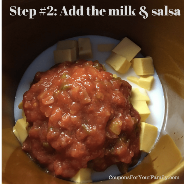 Easy Crockpot Queso Dip with Ground Turkey