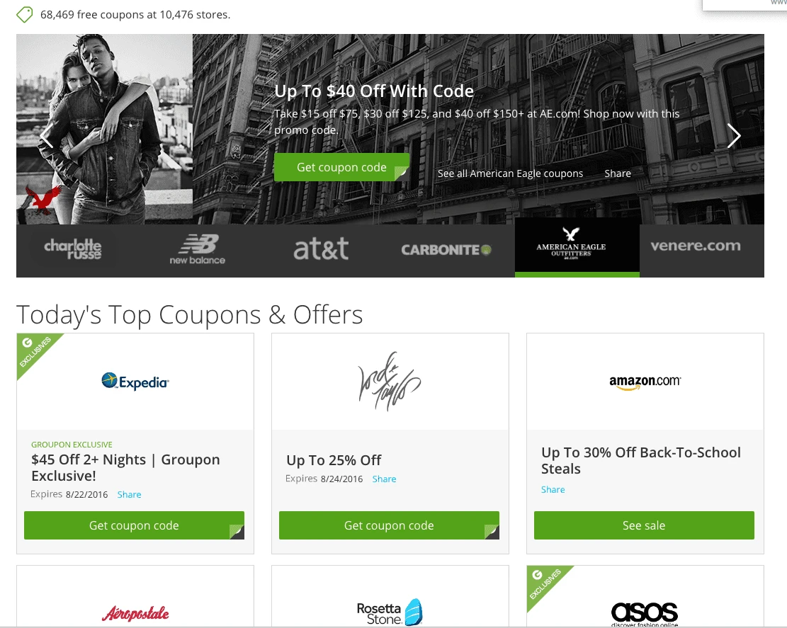 Groupon Coupons for Back to School