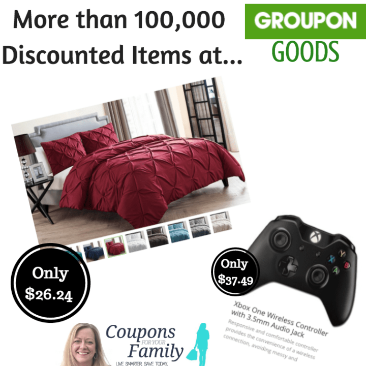 Save 25 on your first Groupon Goods order for items like XBox