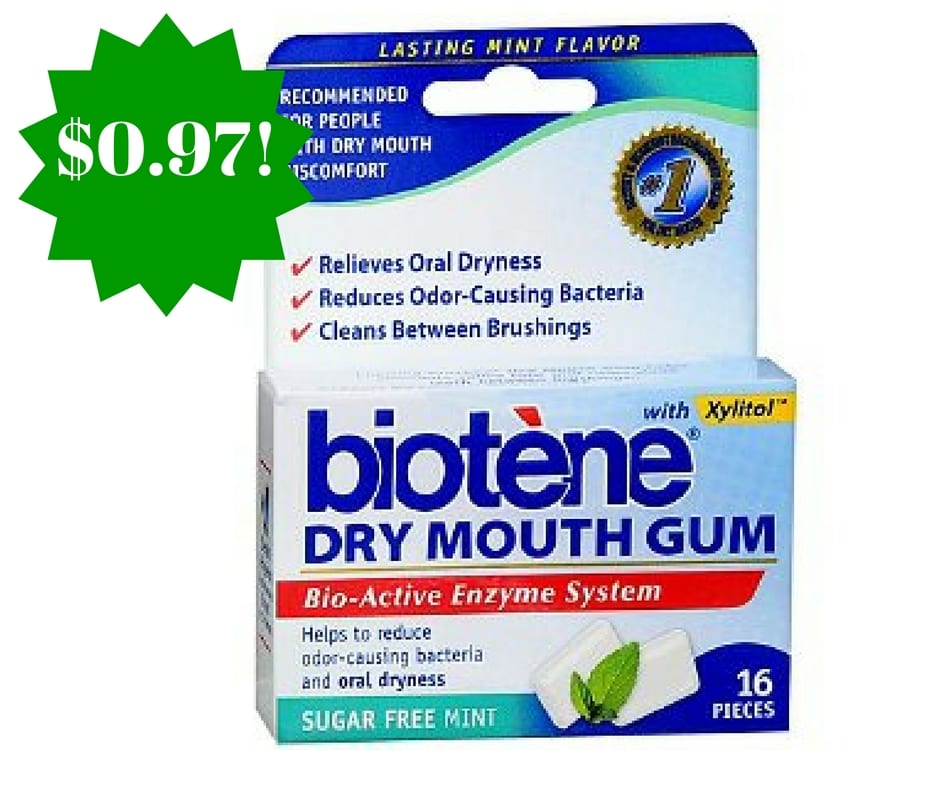 Biotene Dry Mouth Gum, Toothpaste or Rinse Only 0.97