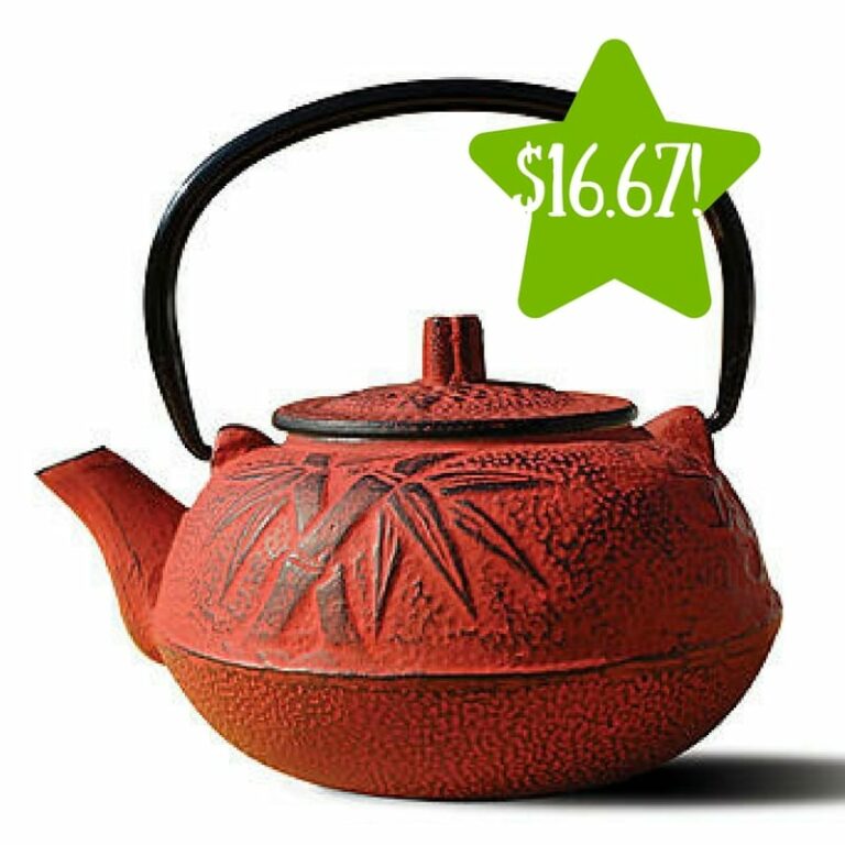 Old Dutch Red Cast Iron "Osaka" Teapot Only 16.67 (Reg. 36)
