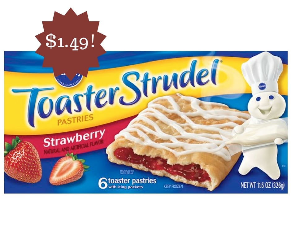 Pillsbury Toaster Strudel Toaster Pastries Only 1.49