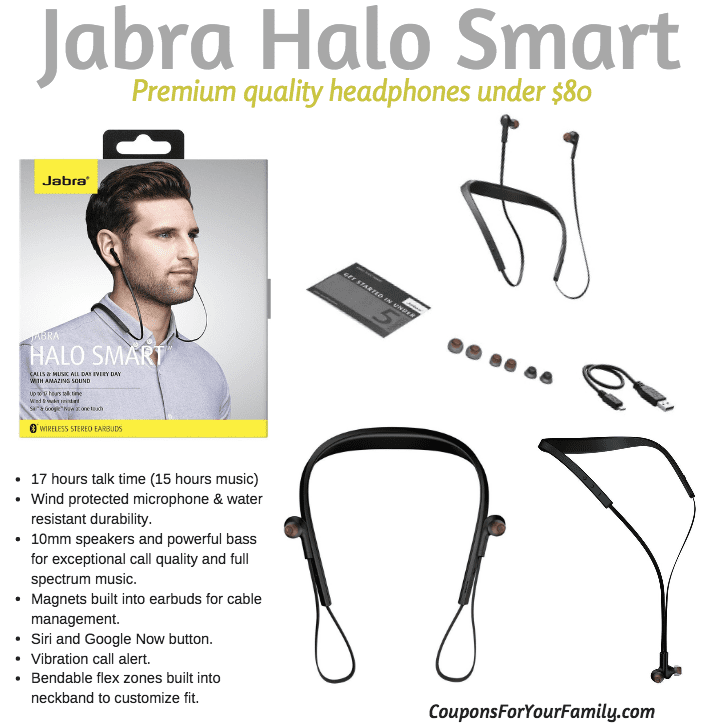 Jabra Halo Smart Wireless Headset for under 80!