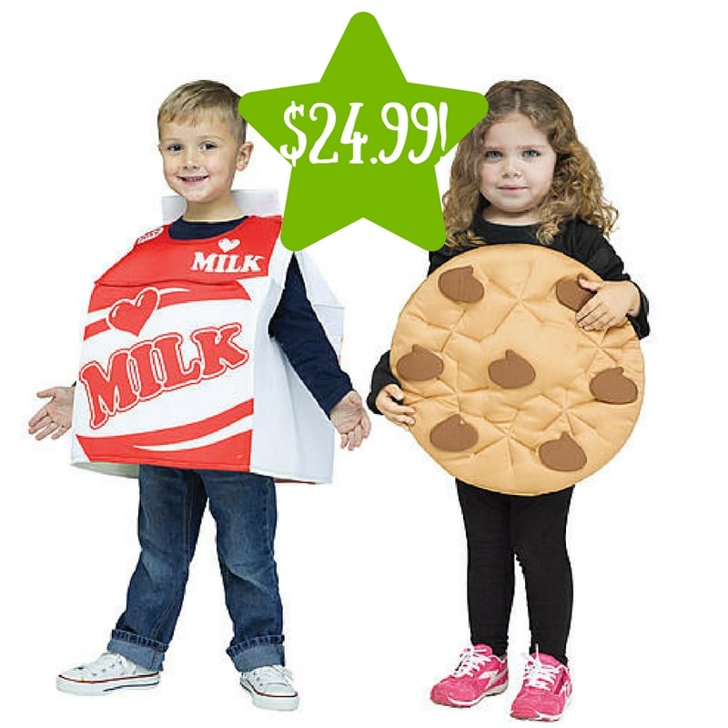 Kmart: Toddler Cookies & Milk Costume Only $24.99 (Reg. $50)