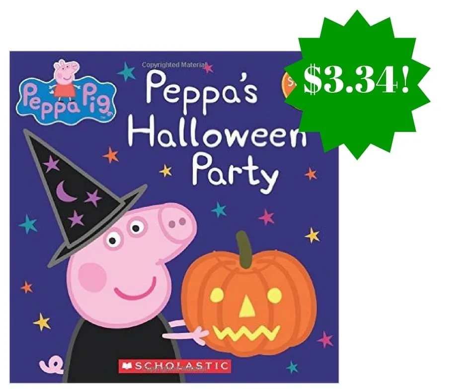 Amazon: Peppa's Halloween Party Paperback Only $3.34 Amazon: Peppa's Halloween Party Paperback Only $3.34