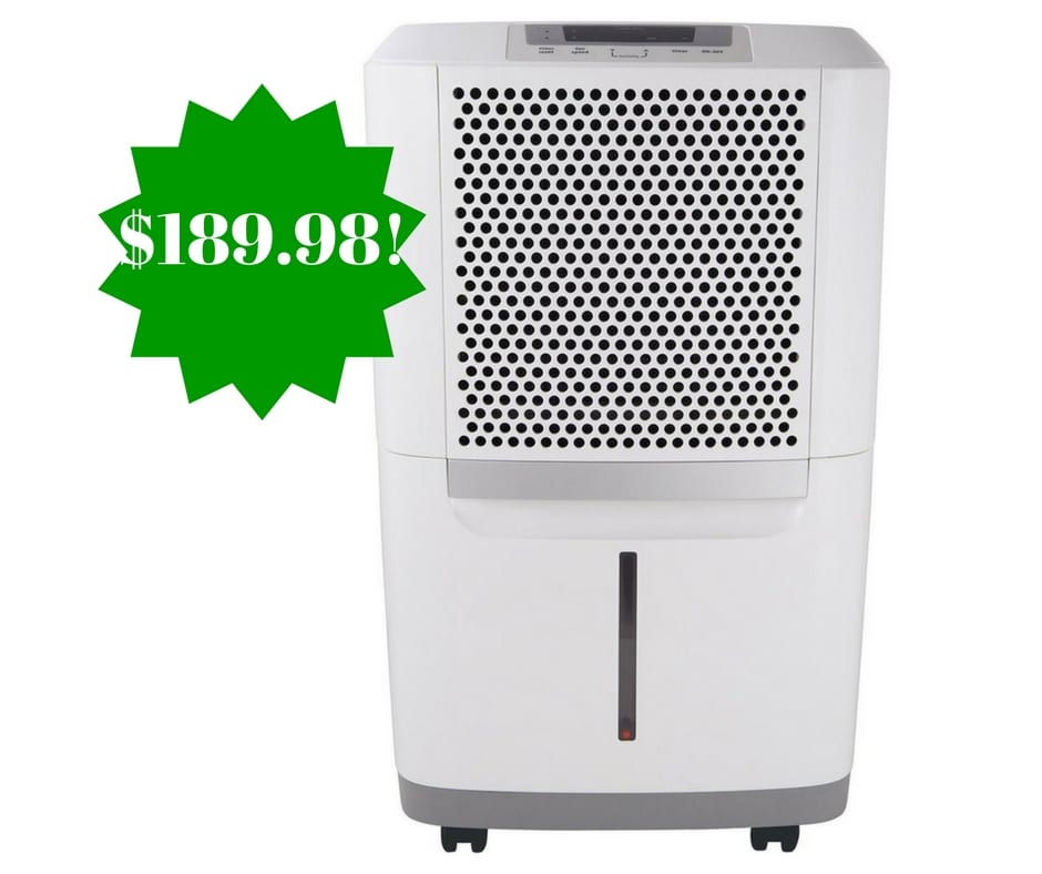 Amazon: Frigidaire Energy Star 50-pint Dehumidifier Only $189.98 Shipped