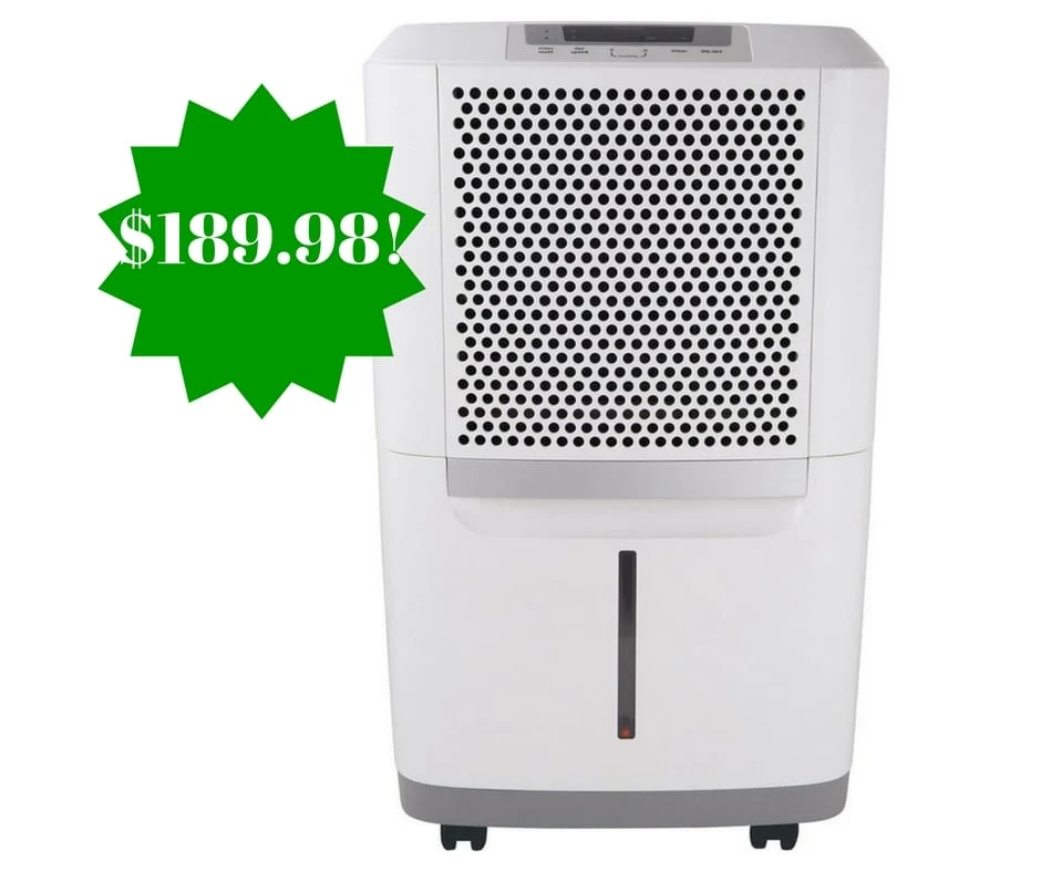 Amazon: Frigidaire Energy Star 50-pint Dehumidifier Only $189.98 Shipped Amazon: Frigidaire Energy Star 50-pint Dehumidifier Only $189.98 Shipped