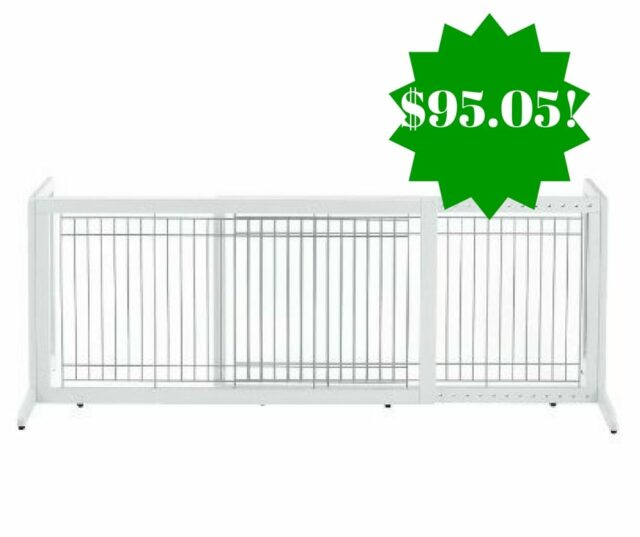 Amazon Richell Wood Freestanding Pet Gate Only 95.05 Shipped