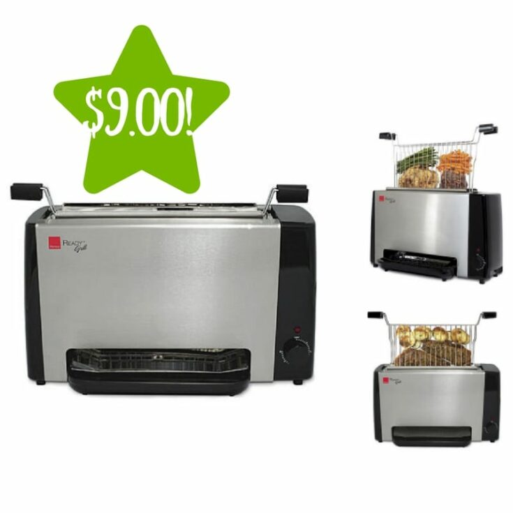 Kmart Ronco Ready Grill Black and Stainless Steel Only 9.99 (Reg. 60)