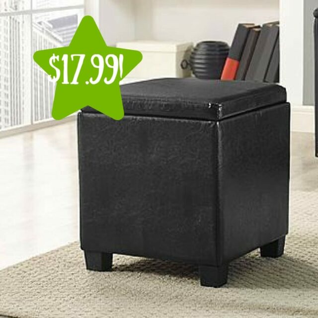 Kmart Essential Home Lidded Storage Ottoman Only 17.99 (Reg. 40)
