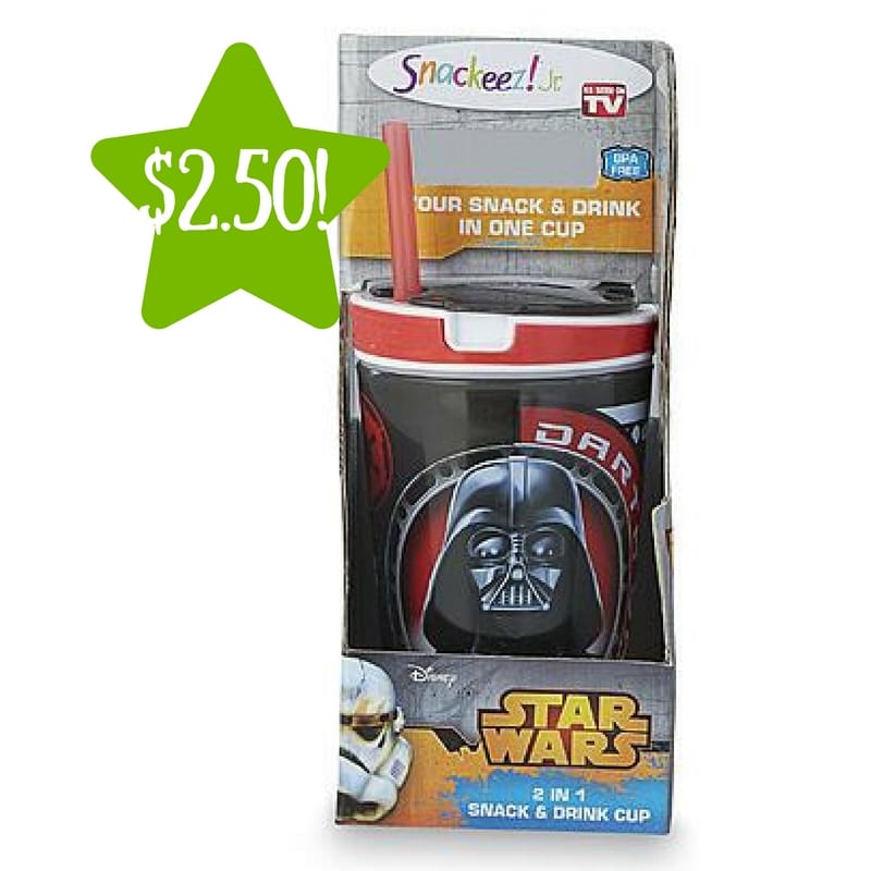Kmart: Star Wars 2-in-1 Cup & Snack Holder Only $2.50 (Reg. $10)