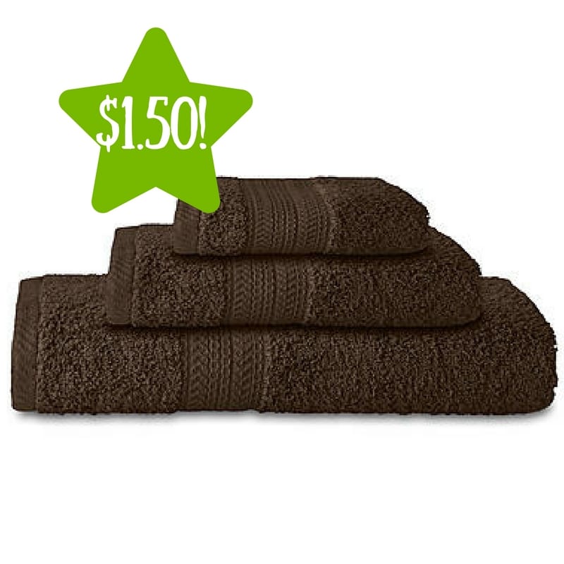 Kmart: Sutton Cotton Bath Towels Hand Towels or Washcloths Only $1.50 (Reg. $5)