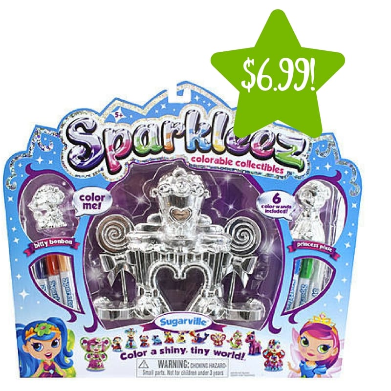Kmart: Sparkleez Colorable Collectibles Sugarville Only $6.99