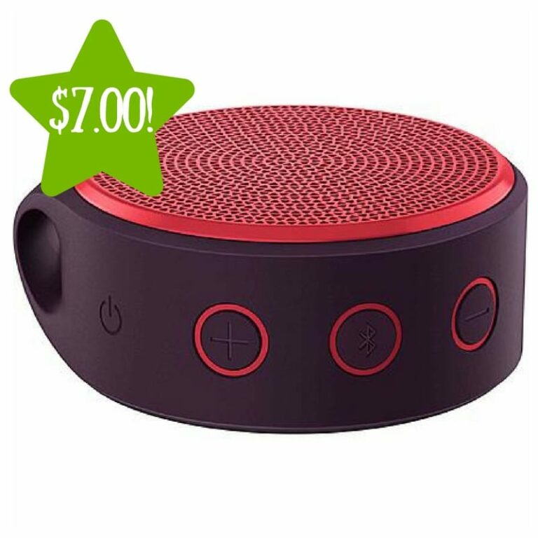 Logitech X100 Mobile Wireless Speaker Only 7.00 After Points (Reg. 20)